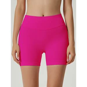 Short taille haute à séchage rapide pour femme avec technologie extensible dans les 4 sens pour les activités quotidiennes et sportives - Product Image 1