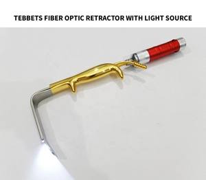 Thrush International Tabbets Retractor de senos 150mm X 30mm con dientes y dos areolas Cirugía plástica Ferreira Retractor de senos - Product Image 2