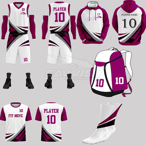 Best Quality Basketball Uniform Packages <b>Men</b> Breathable 100% Polyester Made Basketball Uniform Packages Made In Pakistan - Product Image 1