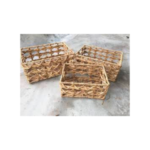 High Quality Eco-Friendly Rattan <b>Wicker</b> <b>Storage</b> <b>Baskets</b> Handmade Folk Art Custom Design Multifunction Home Decor Vietnam - Product Image 1