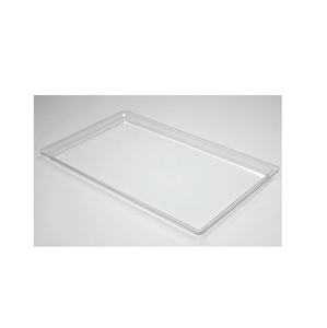 Bandeja de Servicio Acrílica Transparente al por Mayor con Inserto de Papel, Bandeja Acrílica Moderna para Almacenamiento Transparente, Gran Venta - Product Image 6