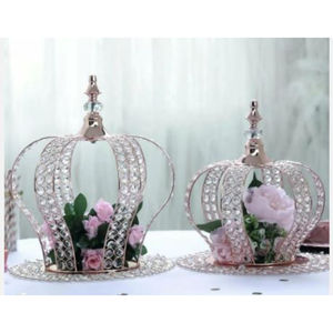 Assiette décorative au design de luxe pour la décoration de banquet de mariage, assiette en métal à un prix abordable - Product Image 5