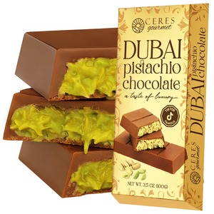 Barra de Chocolate de Dubái, Delicioso Snack de Chocolate, Ideal para el Hogar, la Oficina, Fiestas y Regalos - Product Image 3