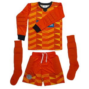 2025 GK portero de manga larga de invierno camisetas de uniforme de fútbol 100% poliéster transpirable personalizable camiseta de fútbol - Product Image 1