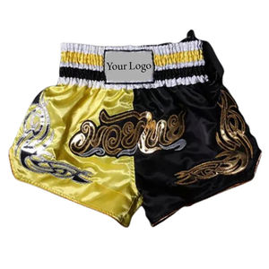 Nouveaux shorts de Muay Thai en polyester pour hommes et femmes sur mesure pour l'entraînement des arts martiaux et les vêtements de sport de boxe - Product Image 5