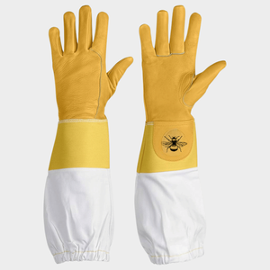 Guantes DE SEGURIDAD DE ABEJA de longitud completa Tamaño XL Cuero de látex Antiestático Anti-Calor Características de protección Impermeable Uso general - Product Image 1
