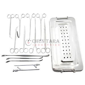 Recién llegado, juego de instrumentos quirúrgicos de acero inoxidable de alta calidad para Colecistectomía, potencia Manual para cirugía de vesícula biliar - Product Image 2