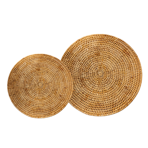 แผ่นรองจานหวายสาน งานฝีมือ ดีไซน์ทันสมัยจากเวียดนาม - Product Image 1