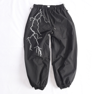 Baberos de esquí hechos a medida OEM y ODM para hombre, Cintura elástica de alta calidad, 100% poliéster, nailon, cremallera, pantalones de esquí a prueba de viento, talla grande pequeña - Product Image 1