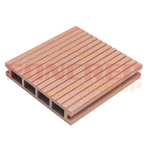 Ngoài trời <span class=keywords><strong>WPC</strong></span> sàn gỗ không thấm nước nhựa <span class=keywords><strong>composite</strong></span> decking chống trượt Patio gạch lát sàn cho vườn bên hồ bơi và ban công sử dụng - Product Image 5