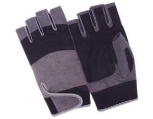 Gants de gymnastique unisexe légers en cuir de haute qualité personnalisés avec fermeture à bouton pour l'entraînement sportif d'haltérophilie Fitness - Product Image 2