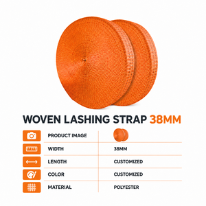 Outdoor Gear PP <b>Strap</b> Webbing 38mm Abrasion Resistant Flexible for <b>Backpack</b> and Camping Equipment Custom Printing Service - Product Image 4