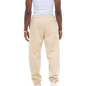 Pantalons de survêtement décontractés légers pour hommes, 400GSM, en velours côtelé, automne, salle de sport, taille haute, uni, prix bas - Product Image 2