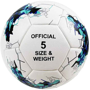 Ballon de football intérieur/extérieur de taille 5 Ballon d'entraînement thermique à 32 panneaux pour jeunes et joueurs adultes en cuir PU - Product Image 3