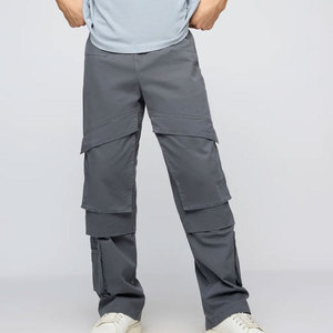 Wholesale Cotton Baggy Jogger Pants for Fashion Boutiques Offering Regular Fit Breathable & Eco-Friendly Features Custom Colors - Product Image 1