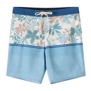 Vêtements de sport pour hommes, shorts de plage décontractés, maillots de bain, 100% polyester, écologiques, respirants, séchage rapide, cordon de serrage, taille mi-haute, vêtements de plage - Product Image 1