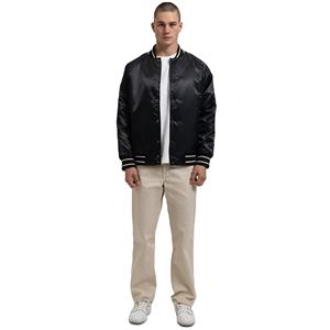 Veste en cuir universitaire pour hommes Nouveau design Fabricant de vêtements personnalisés de style 2025 Veste en cuir universitaire pour hommes - Product Image 5