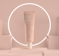 DELLA BORN Coréen Collagène PDRN SPF50 PA++++ Crème Solaire Éclaircissante & Anti-Âge Correctrice de Teint Protection Visage OEM Marque Privée