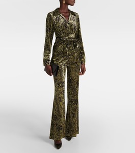 Premium <b>Women</b> Flare Sweatpants Mid Waist <b>Summer</b> Lace Flat Front 100% Cotton Eco-Friendly Breathable Quick Dry OEM ODM MOQ - Product Image 4