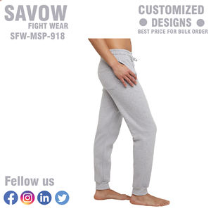 Pantalon de yoga décontracté pour homme, extensible, léger, 100 % coton, séchage rapide, respirant, taille élastique, coupe fuselée, idéal pour la gym - Product Image 5