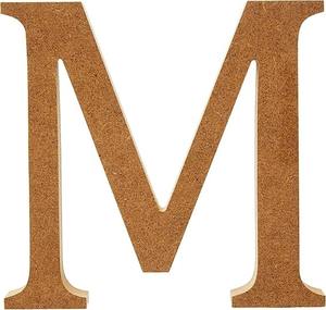 Lettre M en bois avec perles et rose rouge, perles en bois de couleur personnalisée, forme et taille personnalisées, livraison rapide depuis l'Inde - Product Image 2