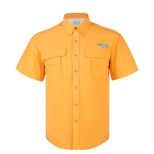 Chemise de pêche à manches courtes pour homme, vêtements de protection respirants pour l'extérieur - Product Image 1