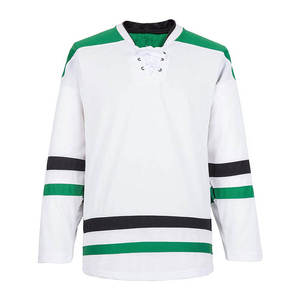 Jersey de partido de Hockey sobre Hielo en blanco y negro, nombre y logotipo personalizados del equipo, camiseta de sarga de hockey sobre hielo, camisetas de hockey sobre hielo - Product Image 3
