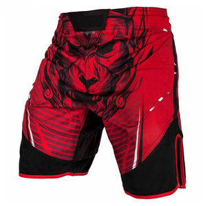 New Premium Elastic Sublimated MMA Fight Shorts boxing shorts <b>Make</b> <b>Your</b> <b>Own</b> Custom MMA Shorts - Product Image 3