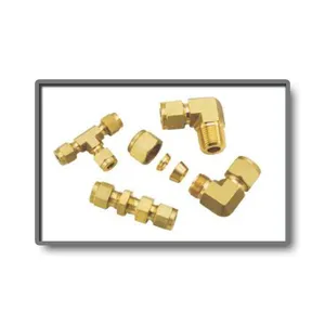 新型高档国际标准化组织螺纹定制工业黄铜配件管道零件五金级零件