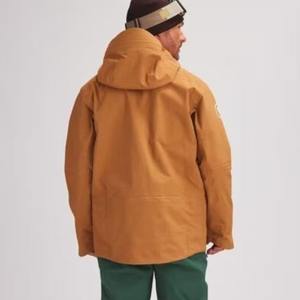 Ventes en gros de vestes de ski pour hommes sur mesure, taille XL, respirantes, coupe-vent, vestes de snowboard de sport, fermeture éclair, capuche, imperméables, 100% polyester, OEM - Product Image 2