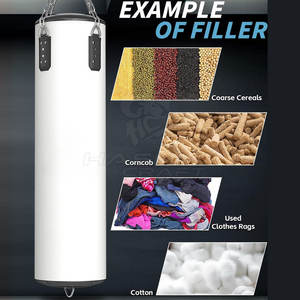 Sac de frappe robuste pour l'entraînement de boxe et les exercices de fitness, conçu pour l'endurance, la force et la pratique technique. - Product Image 5