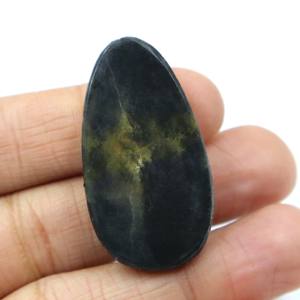 Pierre précieuse de jaspe bourdon naturel, cabochon, jaspe jaune, pierre lisse, fournisseur en gros pour bijoux - Product Image 2