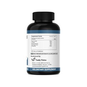 Services OEM ODM de marque privée Vanity Vision pour l'acétyl-L-carnitine 500 mg, 60 capsules, compléments alimentaires à base de plantes pour adultes, énergie - Product Image 5