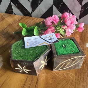 Direct Inde Moderne Décoratif Luxueux Grand En Bois Jardin Lit Planteur Boîte Écologique En Plein Air Fleur Plante Pots Rectangle - Product Image 4