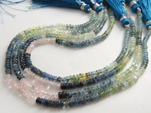 ลูกปัดมอสอะควาเมรีนธรรมชาติ 100% ทำมือ หลายเฉดสี รูปทรงกลมเรียบ สำหรับทำเครื่องประดับ ได้รับการรับรองจากผู้ที่สาม - Product Image 4