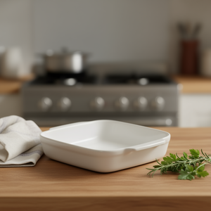 Guardini <b>Ceramic</b> <b>Baking</b> <b>Dish</b> (18x16cm) White CTC22C White <b>Baking</b> <b>Dish</b> & Pan 18x16cm <b>Ceramic</b> <b>Dish</b> - Product Image 3