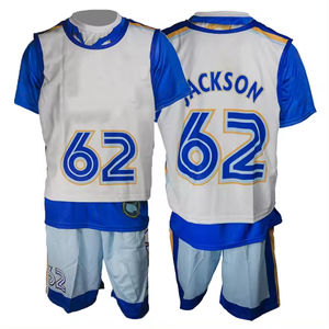 Uniformes de crosse à col en V de haute qualité pour adultes Design à demi-manche réversible imprimé Vente en ligne de qualité supérieure - Product Image 4