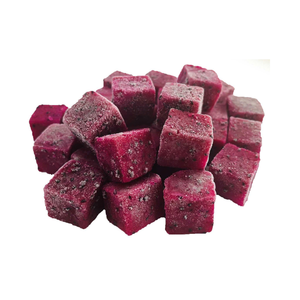 ผลไม้มังกรแช่แข็งจากเวียดนามเนื้อแดงหรือขาวหั่นเป็นก้อนสำหรับสมูทตี้ขนมหวาน - Product Image 1