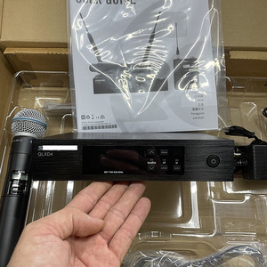 Sistema de Micrófono Inalámbrico QLXD4 <span class=keywords><strong>SM58</strong></span>/Beta58a UHF True Diversity, Kit de Micrófono de Mano para Karaoke, para Iglesia, para <span class=keywords><strong>Shure</strong></span> - Product Image 2