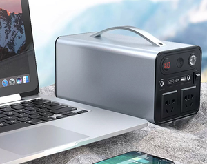 Panneau Solaire Portable 300W à Vente Directe Usine avec Contrôleur MPPT, Chargeur Mobile à Distance pour Voiture, Onduleur Pur Sinus et Compresseur d'Air (Compatible EU, AU, UK, JP) - Product Image 4