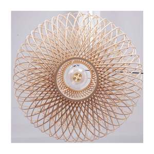 โคมไฟหวายแบบทำมือสไตล์มินิมอลจากเวียดนามโคมไฟหวายทนทานปรับแต่งได้เป็นมิตรต่อสิ่งแวดล้อม - Product Image 4