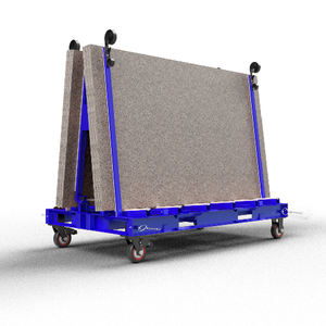 Ausavina Folding One-Stop A-Frame para organizar y transportar losas de piedra en áreas de construcción, fábricas - Product Image 4