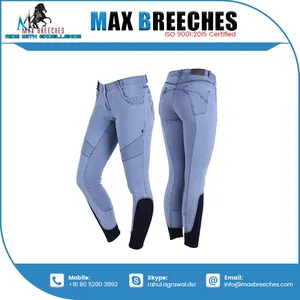 Wholesale Horse Riding Breeches with Silicone Silicon <b>Knee</b> <b>Patch</b> Protective Features From Indian Exporter - Product Image 3