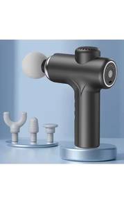 2025 portátil Premium profesional LCD gimnasio pistola de tejido profundo masajeador cuerpo eléctrico vibración músculo Fascia 8 cabezas pistola de masaje - Product Image 2