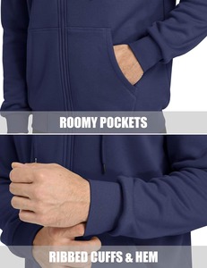 Quantité en vrac personnalisé emballage à capuche Collection hiver grande personnalité hommes à capuche frais arrivée Design Unique grande taille - Product Image 6