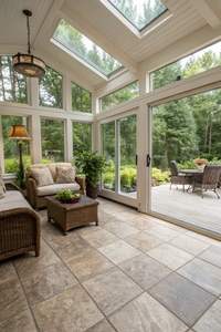 Techo inclinado eléctrico móvil Terraza Cubierta de piscina Invernadero automático Retráctil Sunroom Recinto de policarbonato Aleación de aluminio - Product Image 6