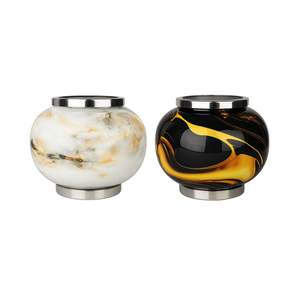 Vase en métal à finition rouille géométrique abstraite, vase à fleurs en fer haut de gamme artisanal pour la décoration intérieure de style nordique - Product Image 4