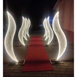 ฉากหลังแต่งงานทไวไลท์แบบหรูหราสำหรับคืนดาวที่หรูหราทำจากสเตนเลสสตีลสำหรับงานปาร์ตี้งานเลี้ยงรับรองของตกแต่งบูธภาพถ่าย - Product Image 5