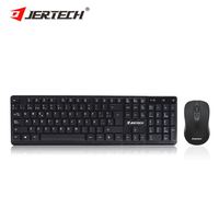 JERTECH Souris et clavier de jeu KM300 Clavier et souris sans fil pour ordinateur portable et tablette