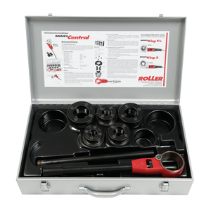 Taraudeuse manuelle industrielle portable de qualité professionnelle 1/2-2 pouces pour filetages BSPT/NPT, pour usage en construction électrique, Allemagne - Product Image 1